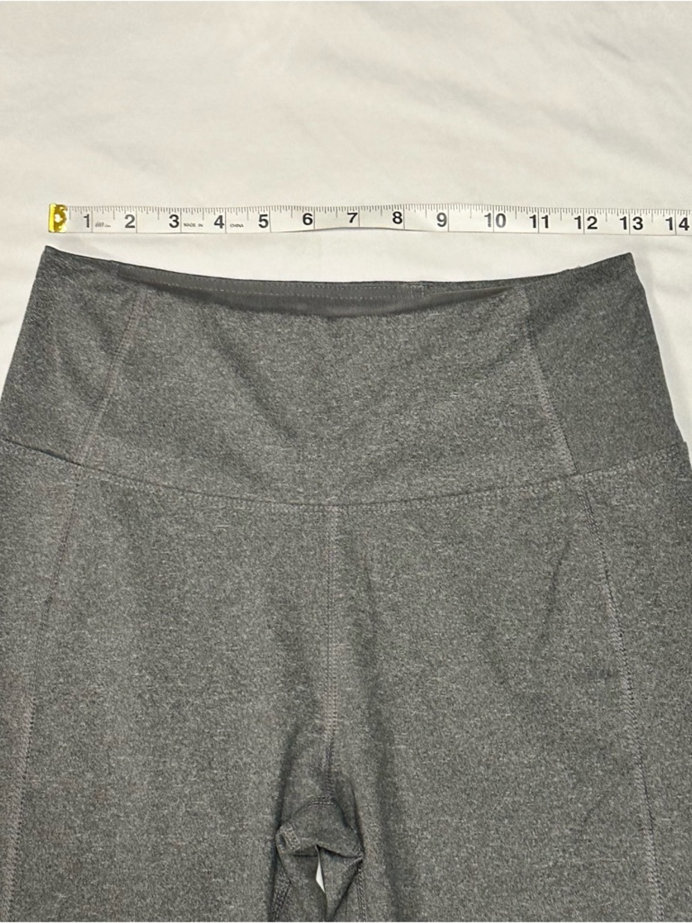 bcg Heathered Dark Gray Athletic Leggings - Picture 5 of 6